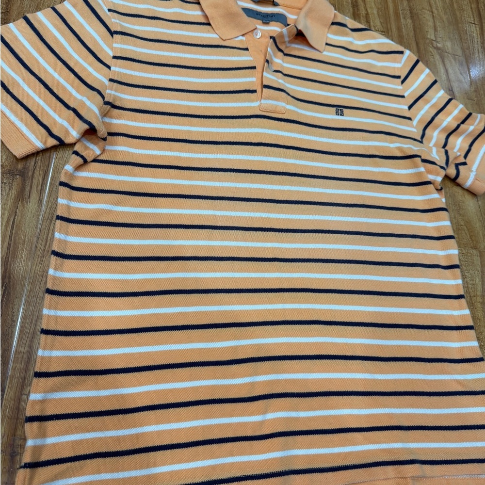Sold SOLD not available for Purchase 
Givenchy Striped Polo Cotton Size M